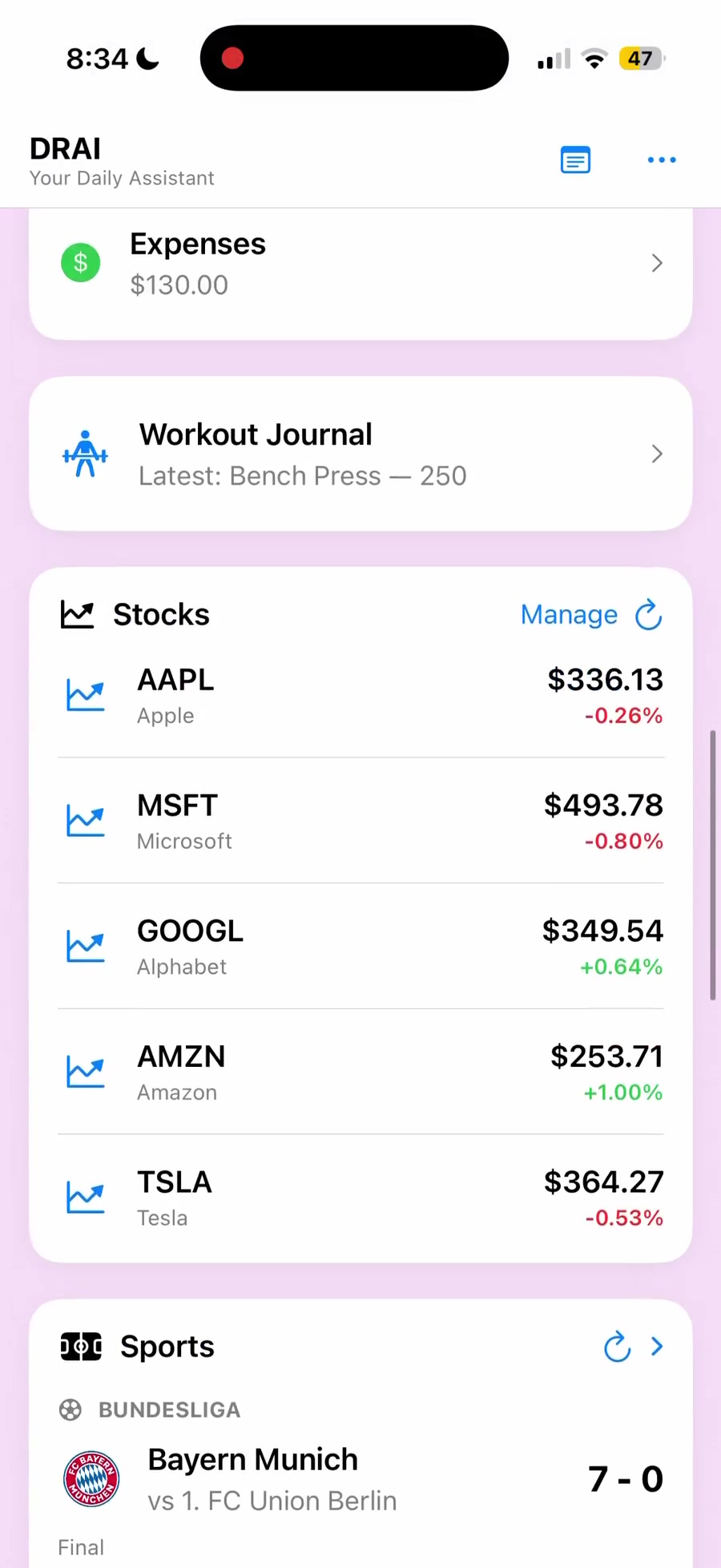 DRAI stocks screen